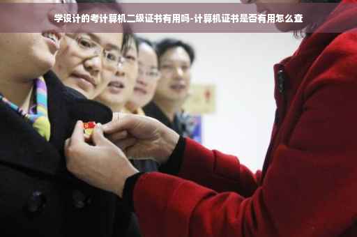 学设计的考计算机二级证书有用吗-计算机证书是否有用怎么查