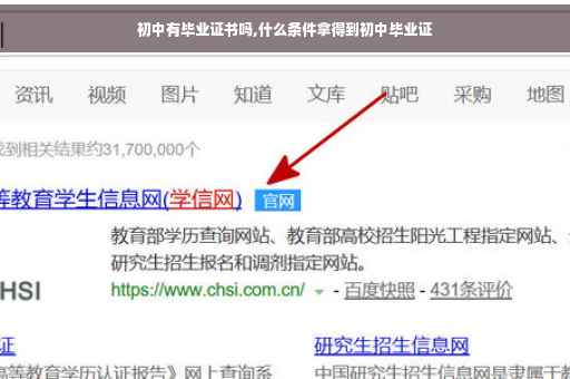 初中有毕业证书吗,什么条件拿得到初中毕业证