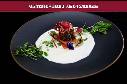 征兵体检时要不要毕业证,入伍要什么专业毕业证