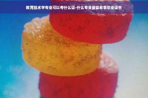 教育技术学专业可以考什么证-什么专业最容易拿毕业证书
