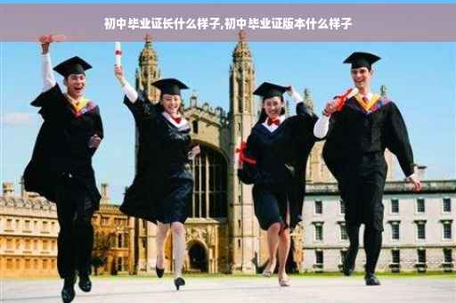 初中毕业证长什么样子,初中毕业证版本什么样子