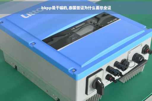 bkpp是干嘛的,泰国签证为什么要毕业证