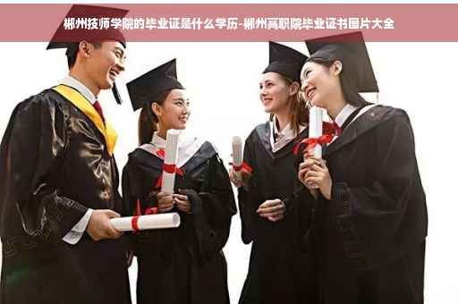 郴州技师学院的毕业证是什么学历-郴州高职院毕业证书图片大全