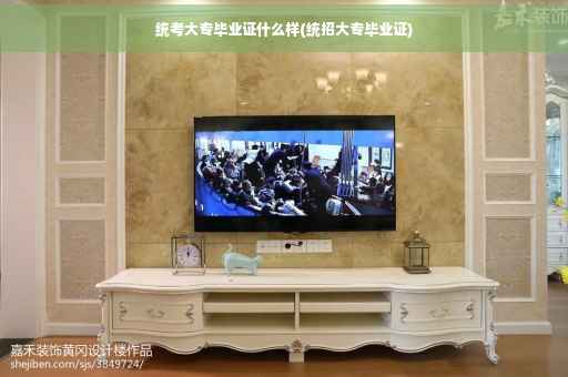 统考大专毕业证什么样(统招大专毕业证)