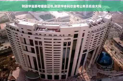 财政学需要考哪些证书,财政学本科毕业考公务员机会大吗