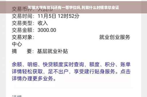 利兹大学有挂科还有一等学位吗,利兹什么时候拿毕业证