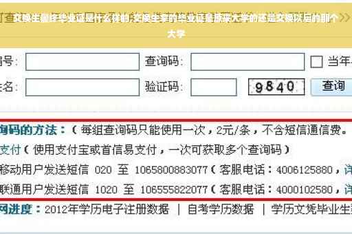交换生最终毕业证是什么样的,交换生拿的毕业证是原来大学的还是交换以后的那个大学