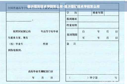 临沂煤炭技术学院怎么样-临沂煤矿技术学校怎么样