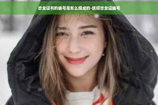 毕业证书的编号是怎么组成的-统招毕业证编号