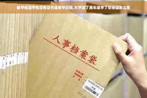 被学校退学有没有证书或者学历啊,大学读了两年退学了毕业证怎么拿
