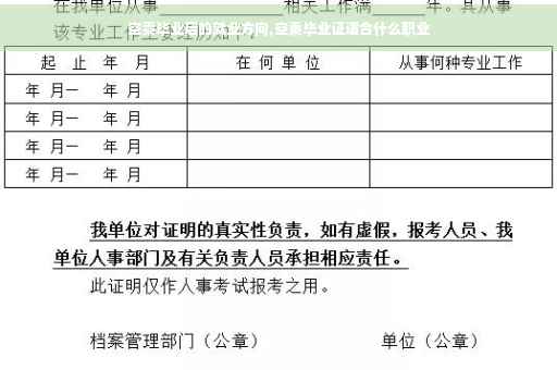 空乘毕业后的就业方向,空乘毕业证适合什么职业