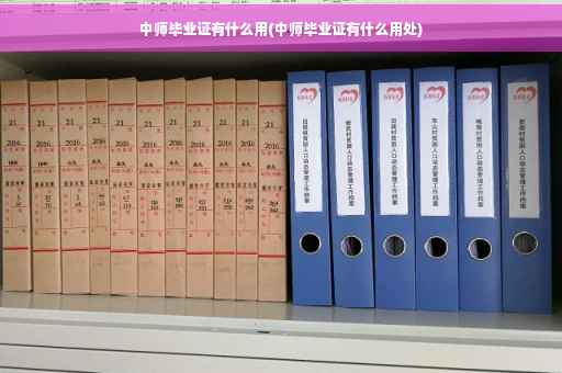 中师毕业证有什么用(中师毕业证有什么用处)