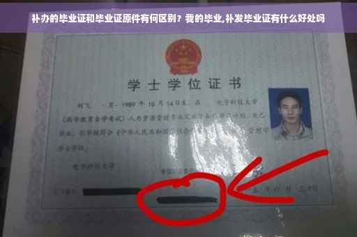 补办的毕业证和毕业证原件有何区别？我的毕业,补发毕业证有什么好处吗