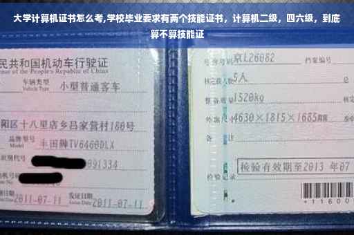大学计算机证书怎么考,学校毕业要求有两个技能证书，计算机二级，四六级，到底算不算技能证