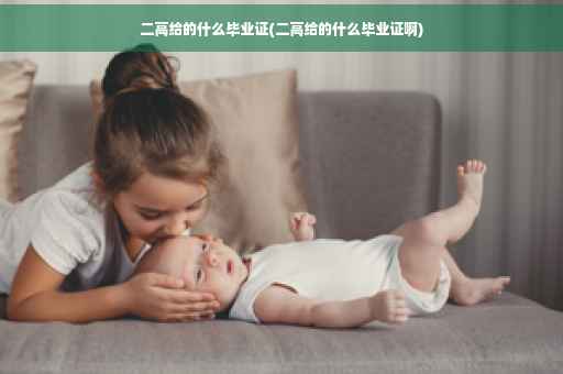 二高给的什么毕业证(二高给的什么毕业证啊)