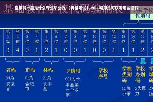 程序员一般是什么专业毕业的,【资格考试】.NET程序员可以考哪些证书