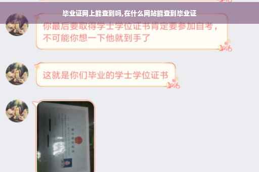 毕业证网上能查到吗,在什么网站能查到毕业证