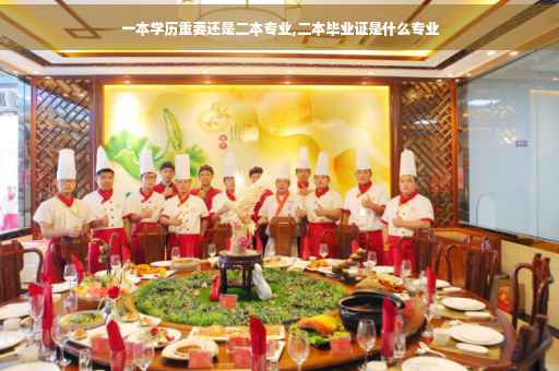 一本学历重要还是二本专业,二本毕业证是什么专业