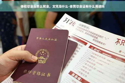 体校毕业后怎么就业，文凭是什么-体育毕业证有什么用途吗