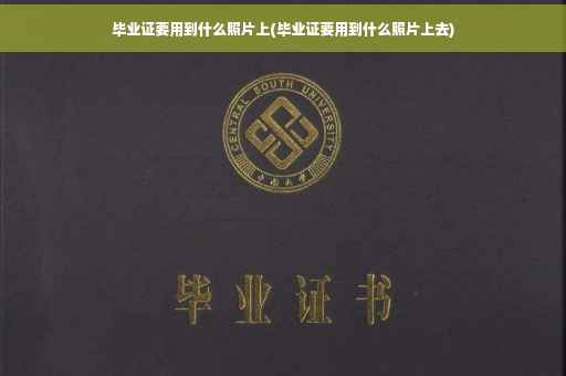 毕业证要用到什么照片上(毕业证要用到什么照片上去)