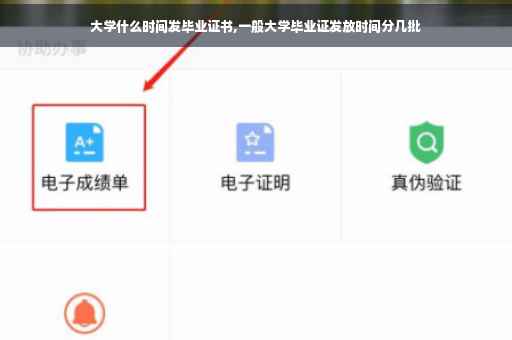 大学什么时间发毕业证书,一般大学毕业证发放时间分几批