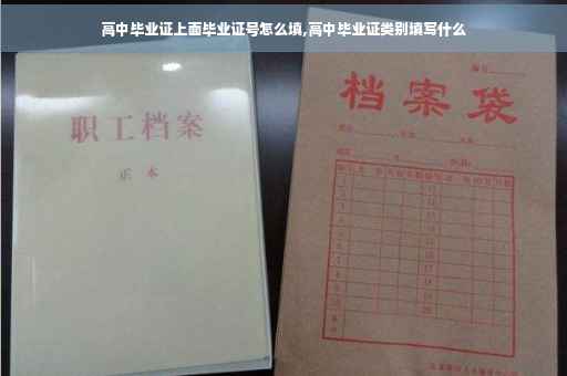 高中毕业证上面毕业证号怎么填,高中毕业证类别填写什么