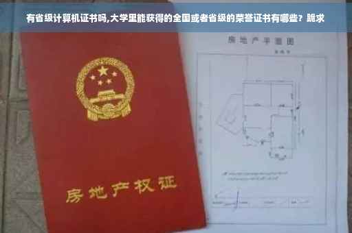 有省级计算机证书吗,大学里能获得的全国或者省级的荣誉证书有哪些？跪求