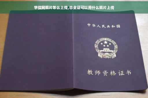 学信网照片怎么上传,毕业证可以用什么照片上传