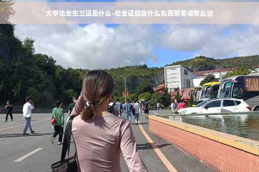 大学毕业生三证是什么-毕业证包含什么东西啊英语怎么说