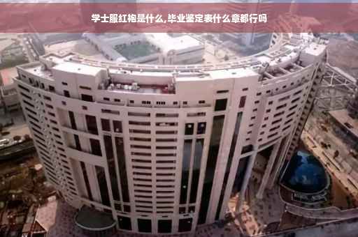 学士服红袍是什么,毕业鉴定表什么章都行吗
