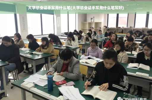 大学毕业证手写用什么笔(大学毕业证手写用什么笔写好)