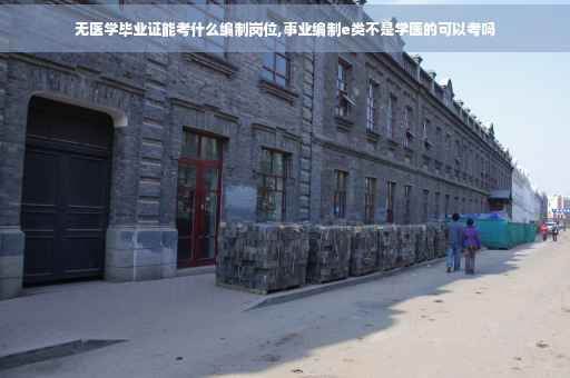 无医学毕业证能考什么编制岗位,事业编制e类不是学医的可以考吗