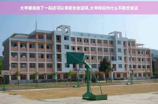 大学要是挂了一科还可以拿到毕业证吗,大学挂科为什么不能毕业证