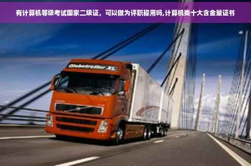 有计算机等级考试国家二级证，可以做为评职称用吗,计算机类十大含金量证书