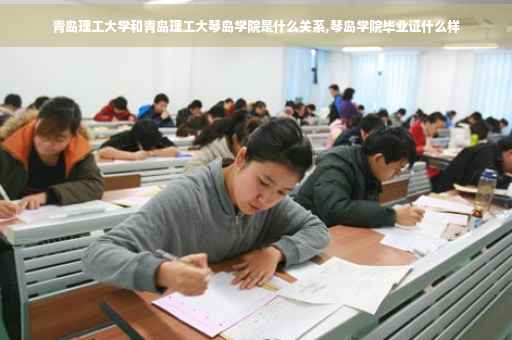 青岛理工大学和青岛理工大琴岛学院是什么关系,琴岛学院毕业证什么样