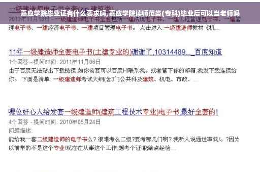 嘉应学院毕业证有什么要求吗,嘉应学院读师范类(专科)毕业后可以当老师吗