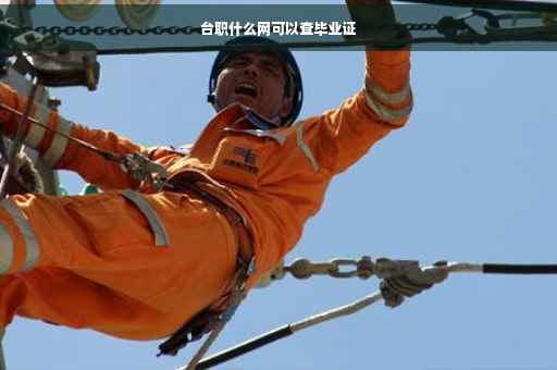 台职什么网可以查毕业证