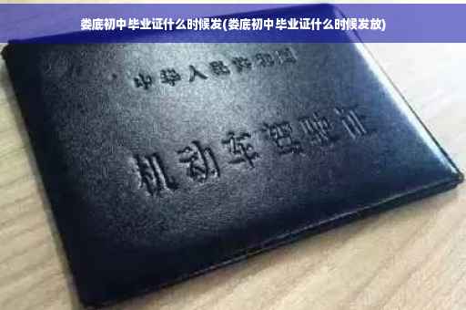 娄底初中毕业证什么时候发(娄底初中毕业证什么时候发放)
