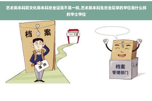 艺术类本科和文化类本科毕业证是不是一样,艺术类本科生毕业后拿的学位是什么样的学士学位