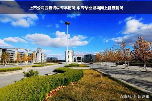 上市公司会查询中专学历吗,中专毕业证再网上能查到吗