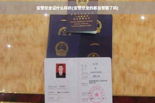 安警毕业证什么样的(安警毕业的都当警察了吗)