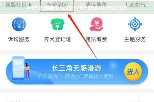 中专毕业证都能找什么工作(中专毕业证都能找什么工作呢)