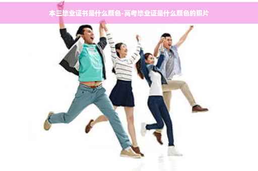 本三毕业证书是什么颜色-高考毕业证是什么颜色的照片