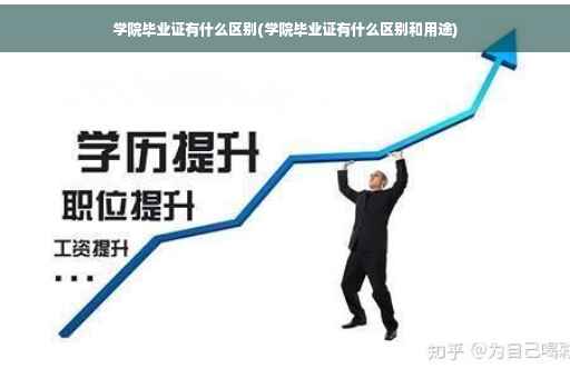学院毕业证有什么区别(学院毕业证有什么区别和用途)