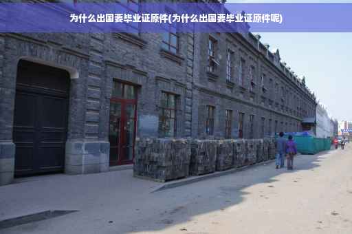 为什么出国要毕业证原件(为什么出国要毕业证原件呢)