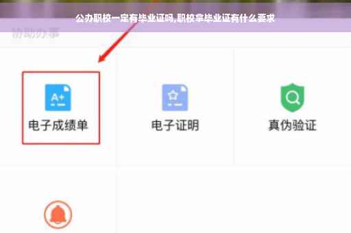 公办职校一定有毕业证吗,职校拿毕业证有什么要求