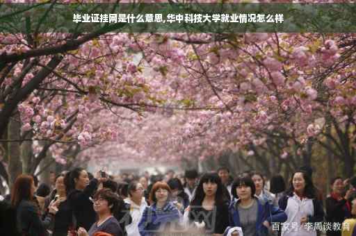 毕业证挂网是什么意思,华中科技大学就业情况怎么样
