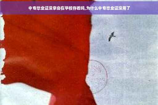 中专毕业证没拿会在学校存着吗,为什么中专毕业证没用了