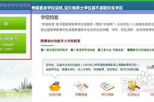 考研要求学位证吗,证只有硕士学位算不算研究生学历