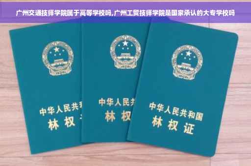 广州交通技师学院属于高等学校吗,广州工贸技师学院是国家承认的大专学校吗